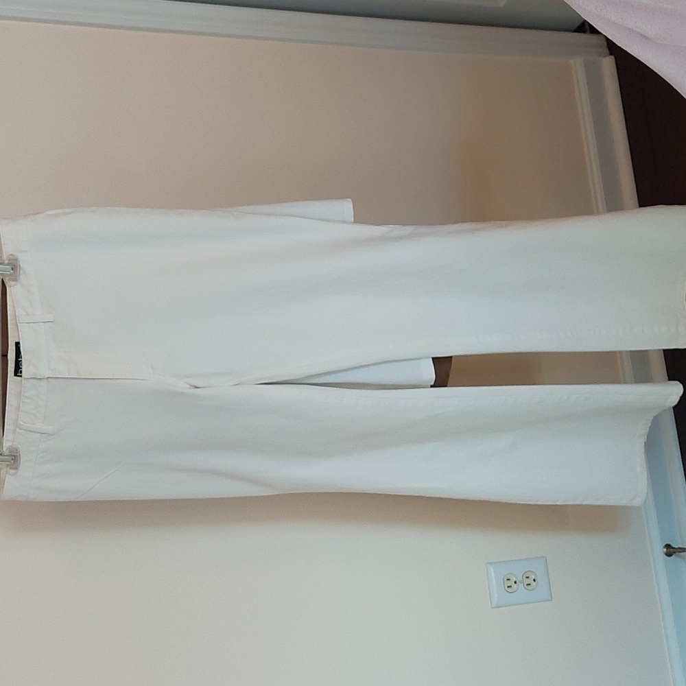 BEBE Flat front, zip front, slacks